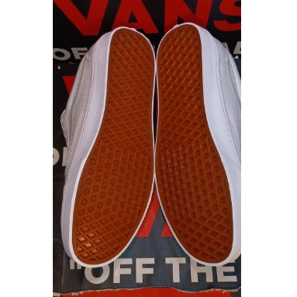 Vans x Men\'s 9/Women\'s 10.5 USPS Old Skool White Denim (leather) VN0A5KRFJZ81 main image 12